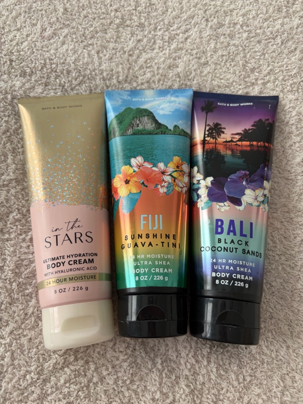 Bath & Body Works Ultra Shea Body Cream Trio Bundle